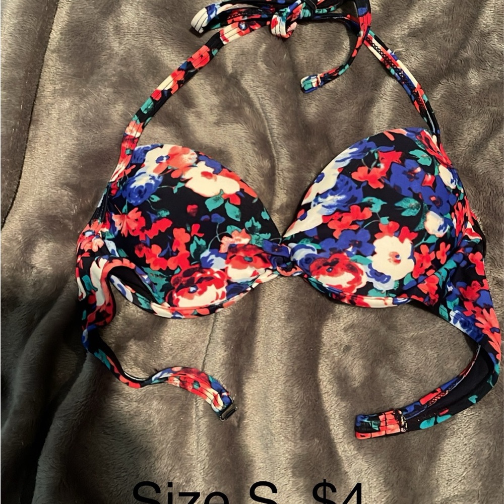 Floral Bikini Top